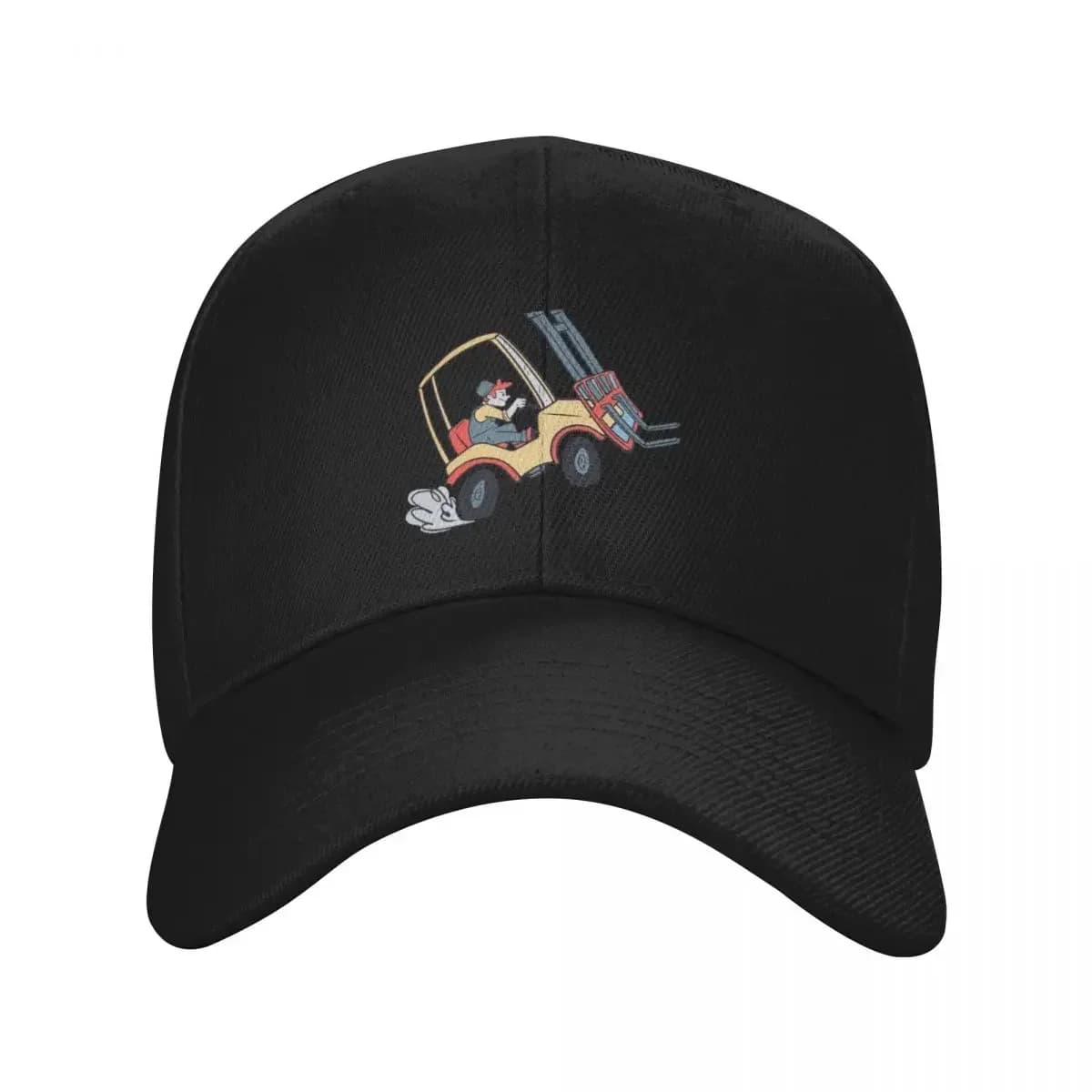 New Forklift Driver Baseball Cap Cosplay Men's Big Size Hat Golf Hat Genuine New In The Hat Women Hats Men's