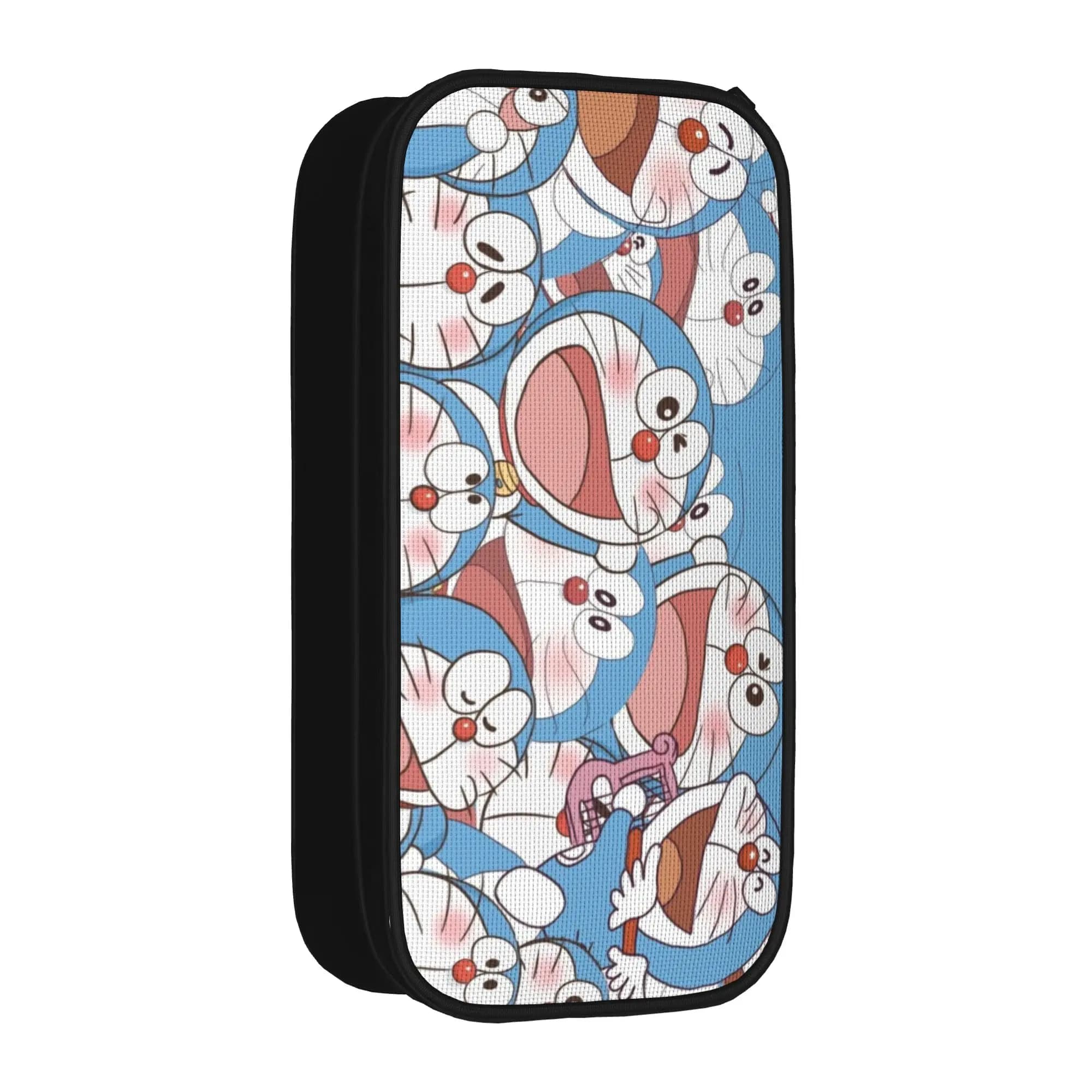 Custom Cute D-Doraemons Cartoon Pencil Cases for Boys Girls Large Storage Pen Box Bag School Supplies
