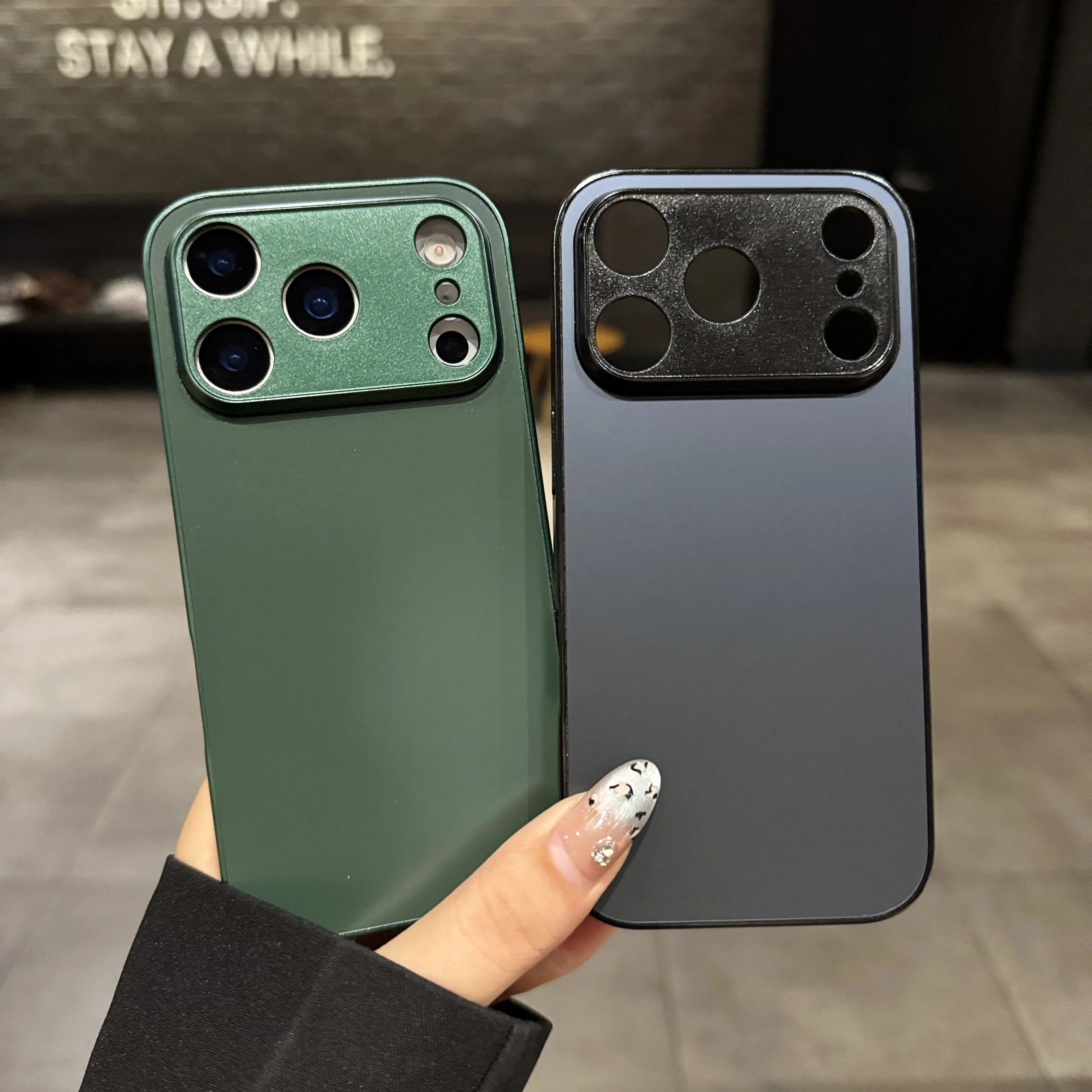 Matte phone case for Apple iPhone 17/17 Pro/17 Pro Max with raised camera protection, all-around drop and scratch resistance