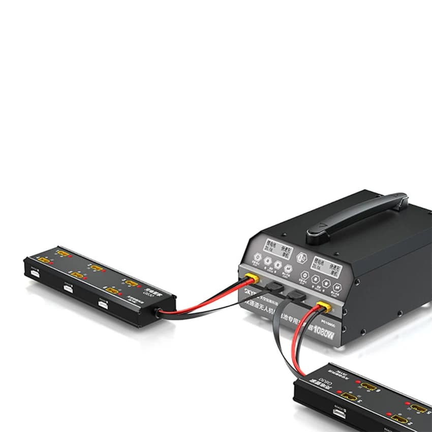 New G630 6-in-1 Charging Hub with PC1080 Charger Radio Control Charging Management System for U-AV Agricultural Dr-one Batteries