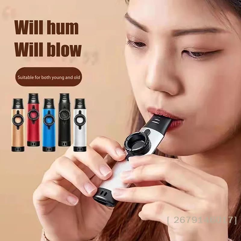 【YY26】Kazoo per adulti e bambini, kazoo professionale riutilizzabile per chitarra, ukulele, violino, pianoforte, tastiera, facile da imparare, per gli amanti della musica
