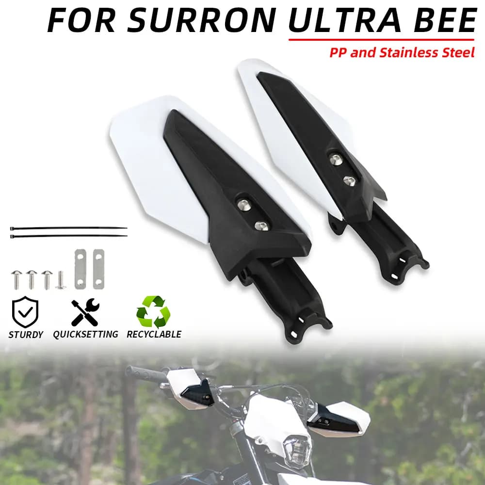 Set di Protezioni per Manubrio Moto, Coprimanubrio per Surron Ultra Bee UltraBee, Bici Elettrica da Motocross, Parti in PP