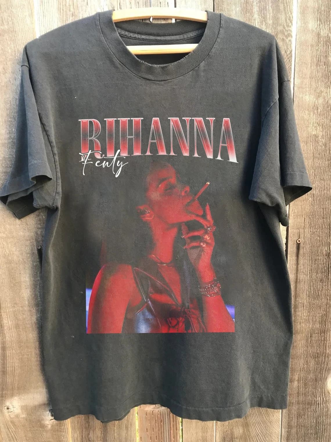 T-shirt Rihanna Badgal Vintage Anni '90, Maglietta Hip Hop Rap Tour, T-Shirt Bad Girl Riri, Regalo per Uomini e Donne