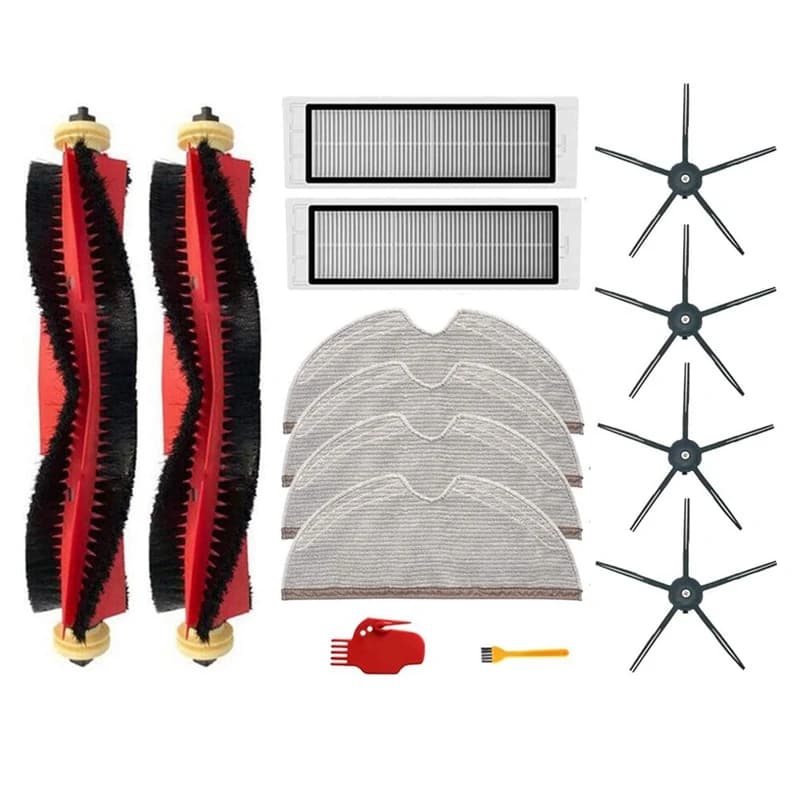 1 Set Spazzola Laterale Principale Filtro Hepa Mop di Ricambio Per Xiaomi Roborock S6 S60 S65 S5 Max S6 Max V S6 Pure Robot Aspirapolvere