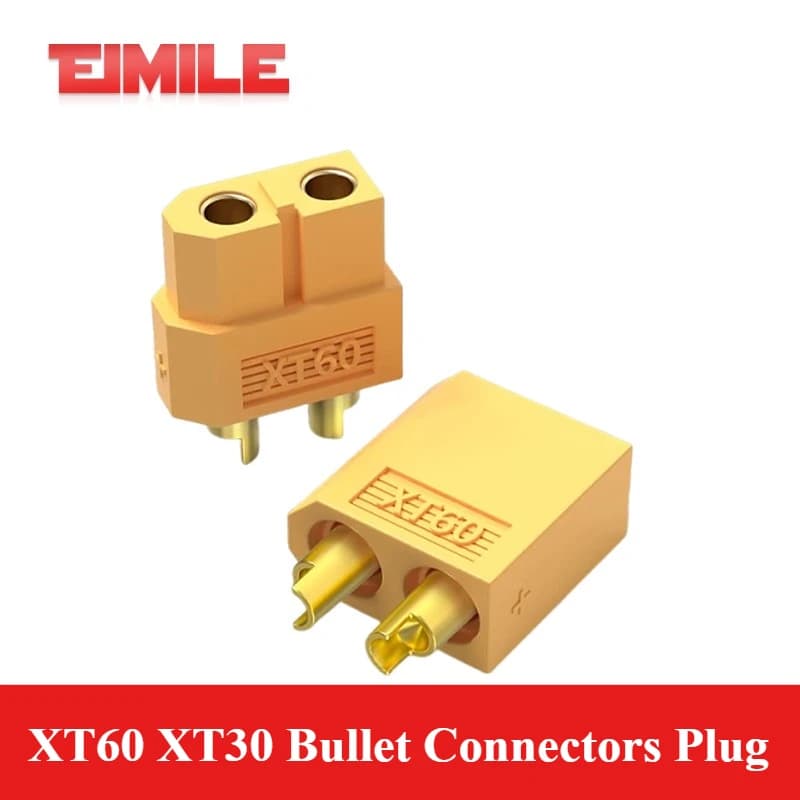 Amass XT60 XT30 Plug Male and Female Bullet Connectors Plug For RC Quadcopter FPV Racing Drone Lipo Battery Adapter Accessories