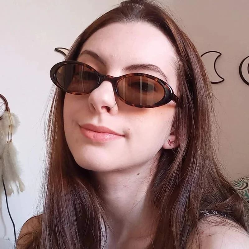 Nuovi Occhiali da Sole Cat-Eye alla Moda Personalizzati per Uomo e Donna, Occhiali Protettivi per l'Estate