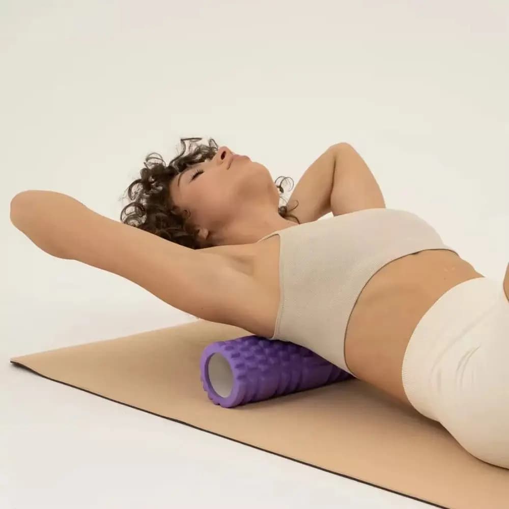EVA Foam Fitness Back Roll Trigger Point High Density Yoga Foam Roller Non-slip Self Massage Tool Fitness Yoga Column
