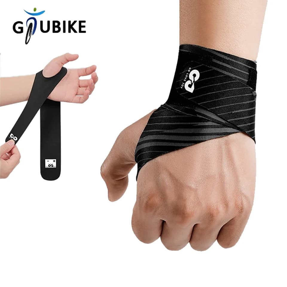 GTUBIKE 1 Pezzo Guanto da Biliardo con Supporto per Polso, per Sport all'Aperto, Ciclismo, Allenamento Sinistro e Destro, Antiscivolo, Traspirante, Elastico, per Uomo e Donna