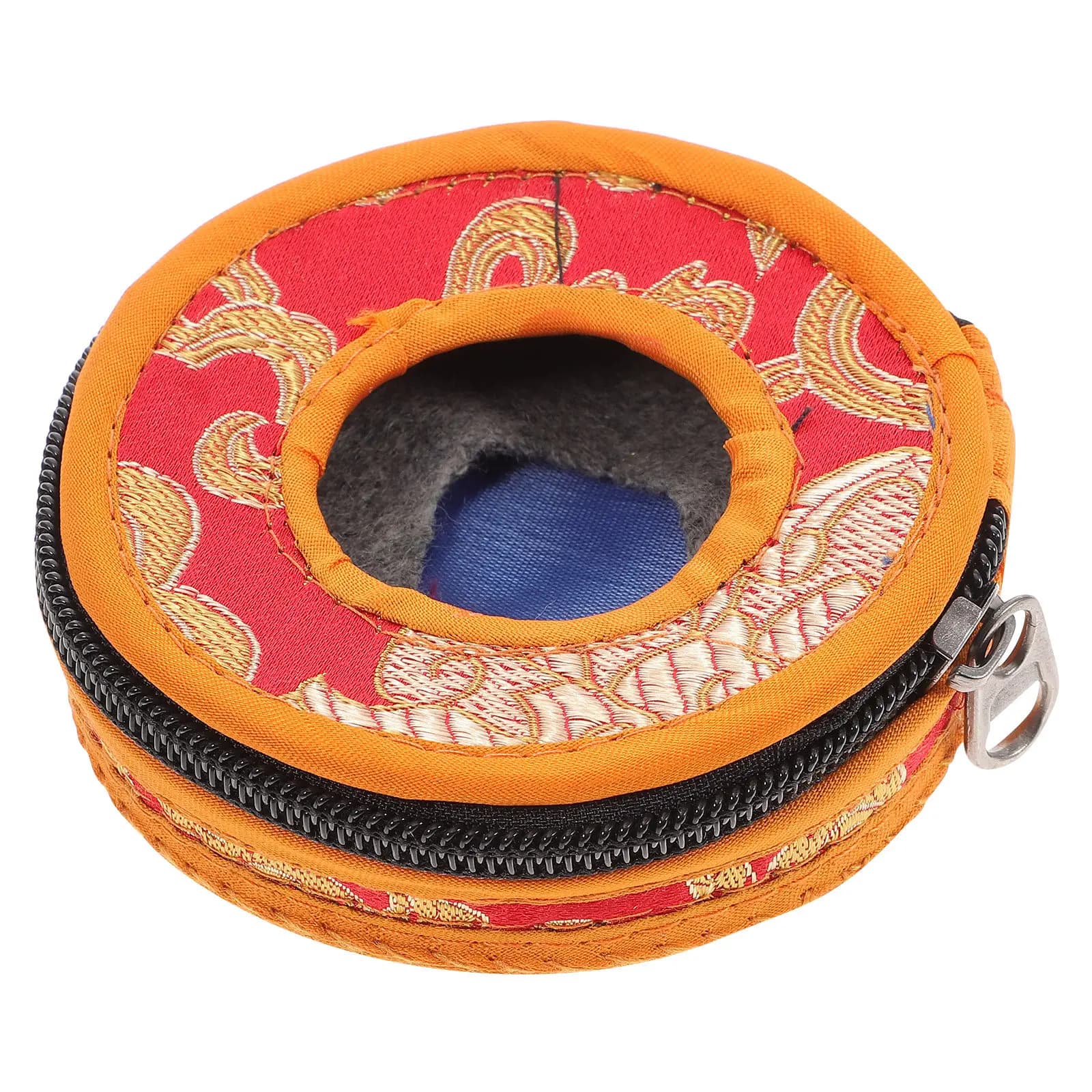 Premium Nepal Bell Sleeve Handmade Delicate Workmanship Meditation Bell Protector Perfect Fit for Tibetan Tingsha Bells Case