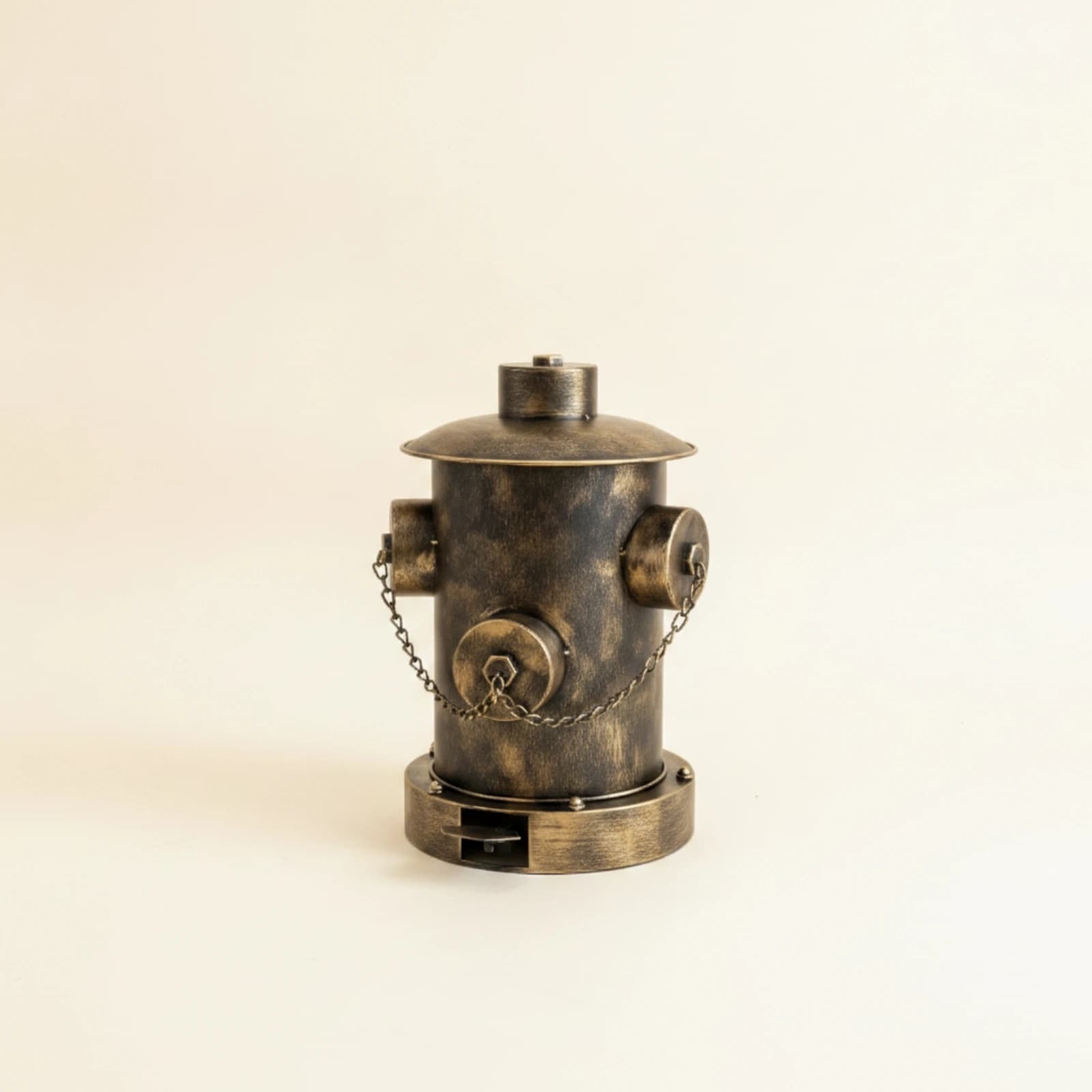 Trash Can with Foot Pedal Vintage Step Trash Can Pedal Bin Distressed Bronze for Bathroom, Office