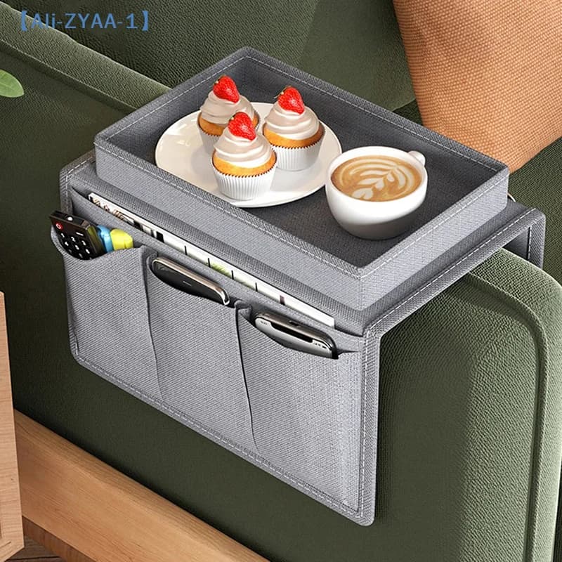 【ZYAA-1】Borsa portaoggetti per divano, borsa portaoggetti da appendere al bracciolo del divano, borsa porta telecomando per la casa