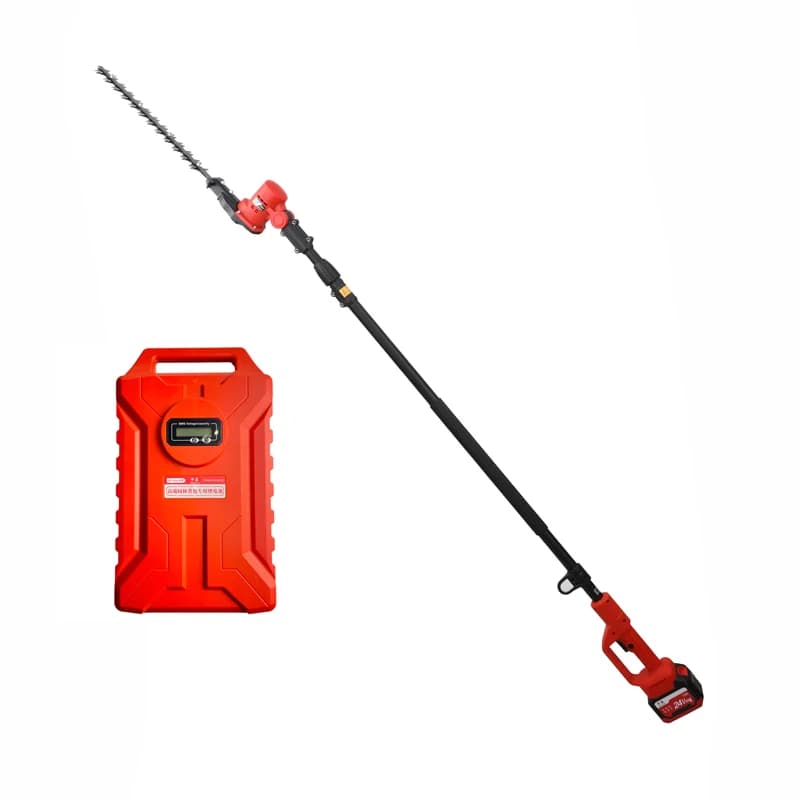 Wireless industrial telescopic power supply and shears for pruning with brushless motor for pruning leaves/blades