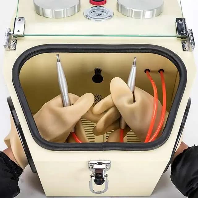 BPS-2 Double Pen Dental Sanding Machine, Professional dental lab equipment, teeth whitening tool and nail polish restoration