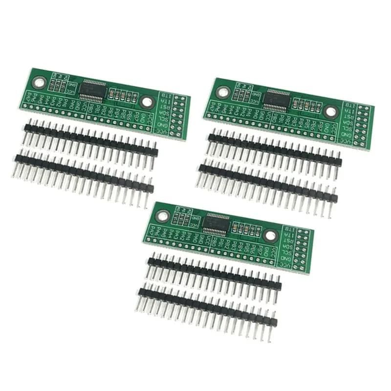 B27B 3PCS MCP23017-E/SS I2C IIC Expander Board Module I2C To 16 IO IIC Input/Output Expansion Board For Arduino DIY