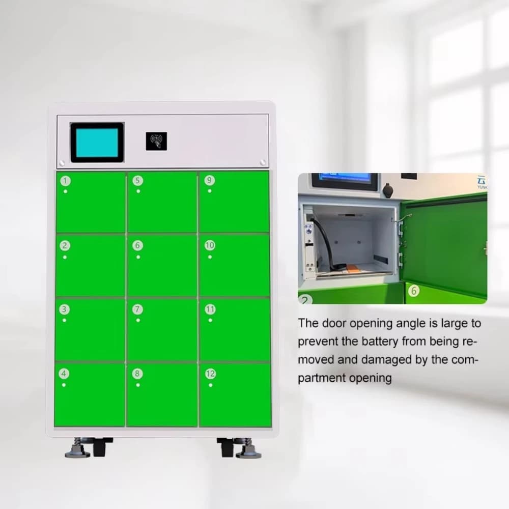 Charging Cabinet Shared Rechargeable External Battery Rental Powerbank Power Bank Power Station