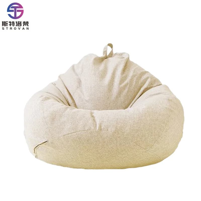 Set di sedie da soggiorno Set di copridivano per divano accogliente di lusso per sedile reclinabile Beanbag Bean Bag Lazy Cover Sofa