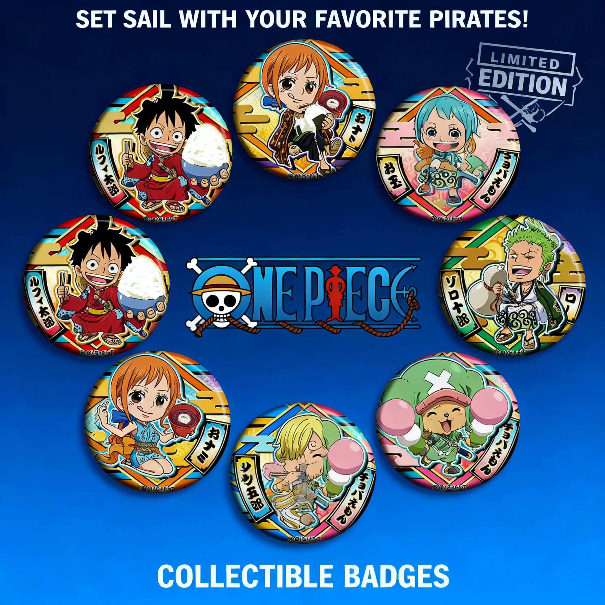 Spilla Distintivo Anime ONE PIECE, Ciondolo Luffy Stile D, Accessori Cosplay, Merchandising One Piece, Spille Smaltate Anime per Zaini e Regali