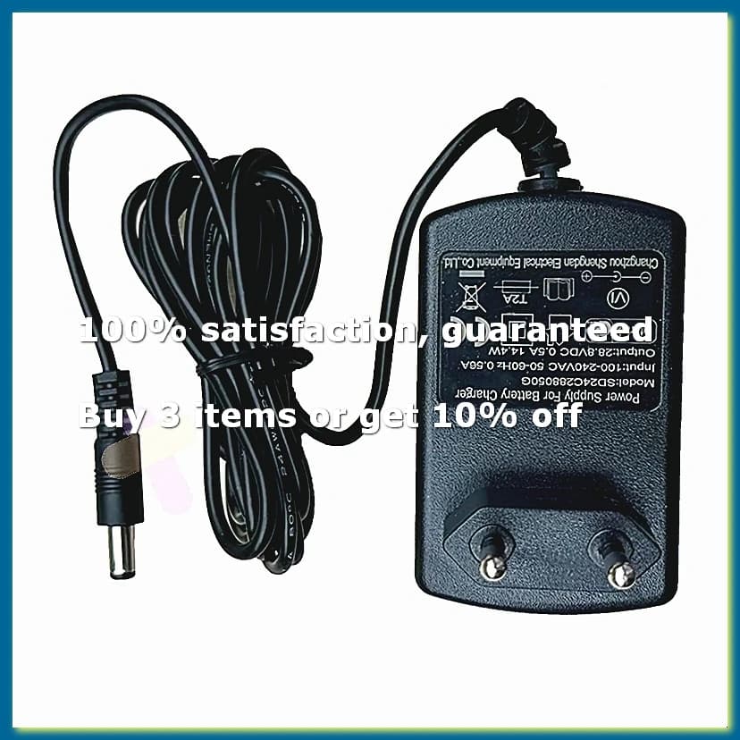 28.8V DC 500mA European Standard Charger for Kids Ride on Toys Car Children Accessories EU Plug
