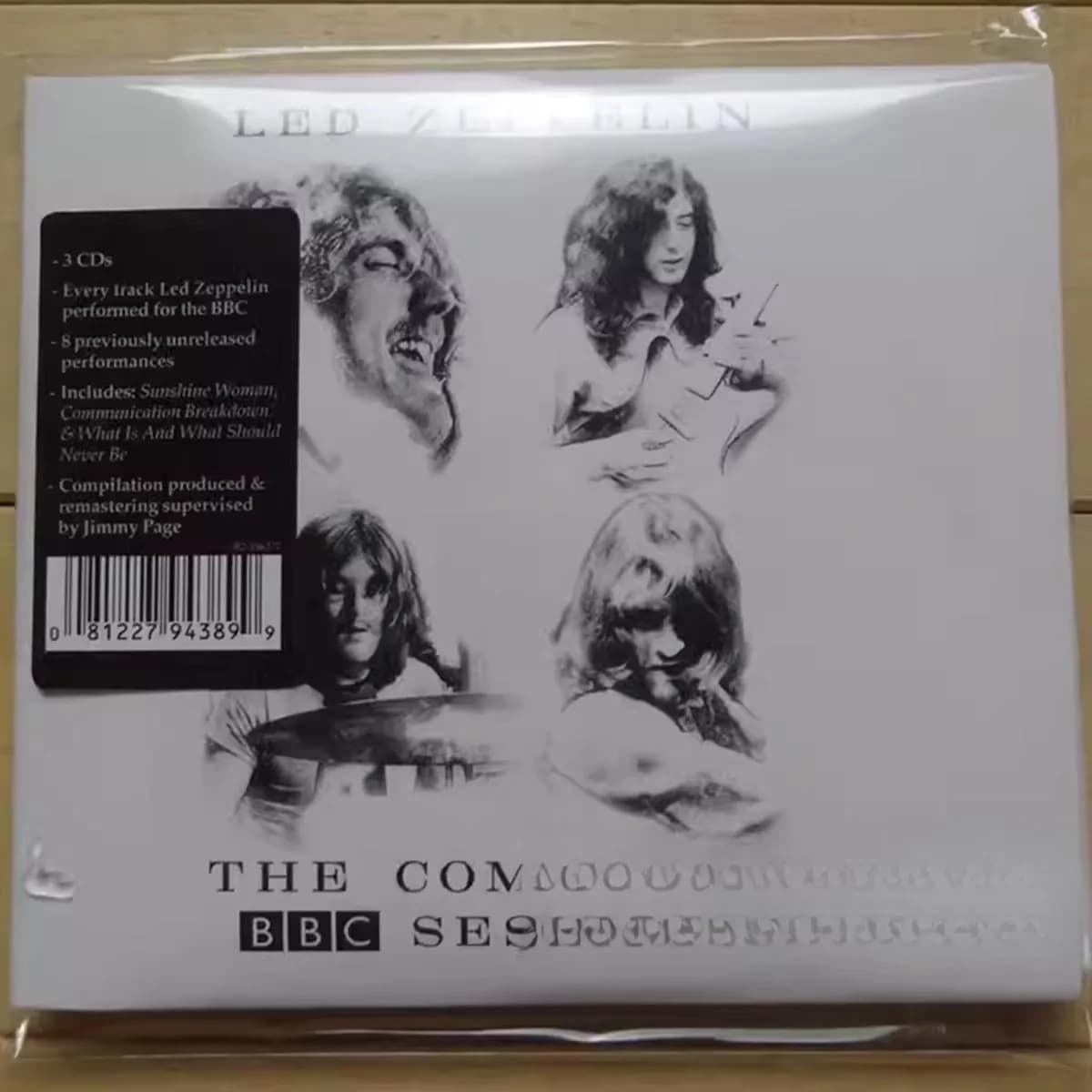Led Zeppelin The Complete BBC Sessions – Collezione classica di hard rock live remasterizzata da Jimmy Page per fan e collezionisti appassionati