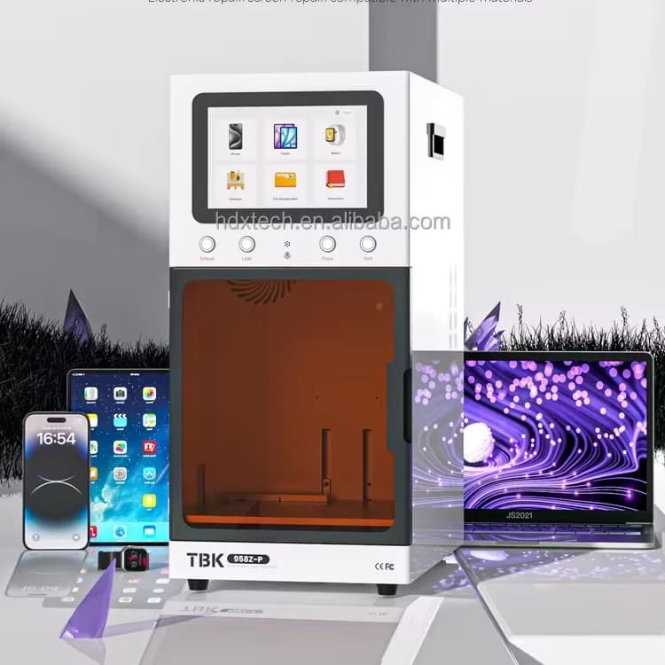 Macchina Laser TBK 958ZP per Separazione e Incisione di Schermi LCD di Telefoni e iPad, Coperture Posteriori in Vetro Rimovibili, DISPONIBILE in USA/Europa