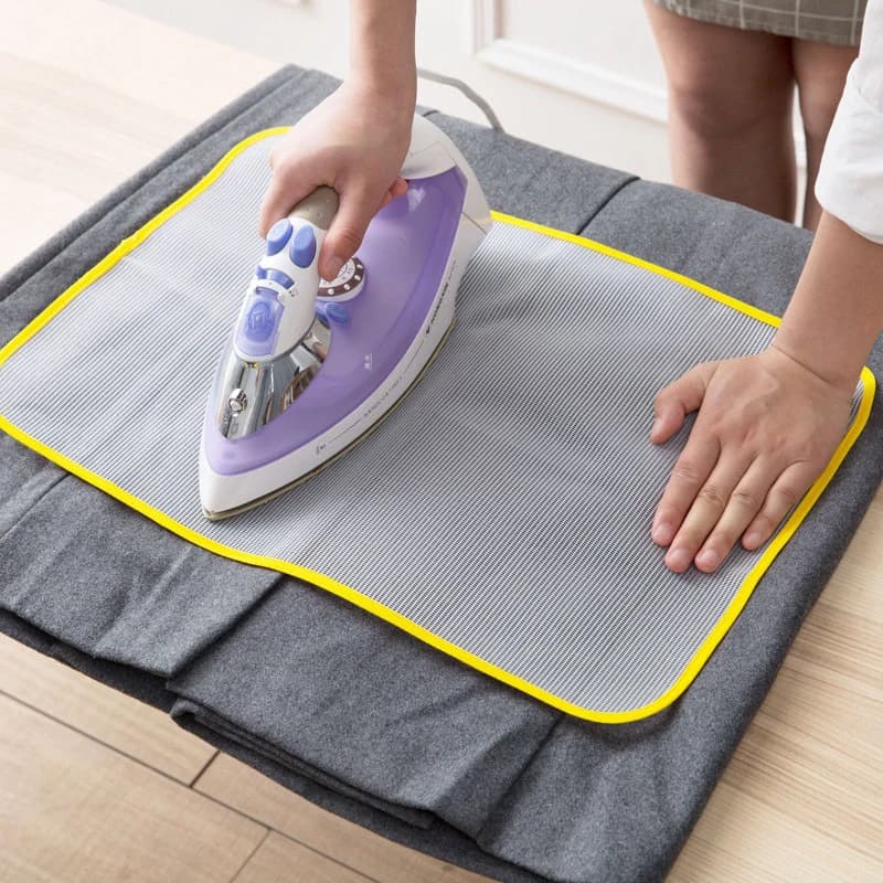 Anti Scald Protective Cloth for Ironing Insulation Ironing Board Mat Cover Ironing Mesh Random Colors TYB004