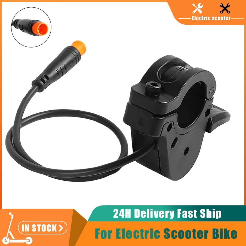 Acceleratore a Pollice per E-bike 300X, Compatibile con Tensioni 24V 36V 48V 60V 72V, Parte Acceleratore Universale per Scooter Elettrici e Biciclette