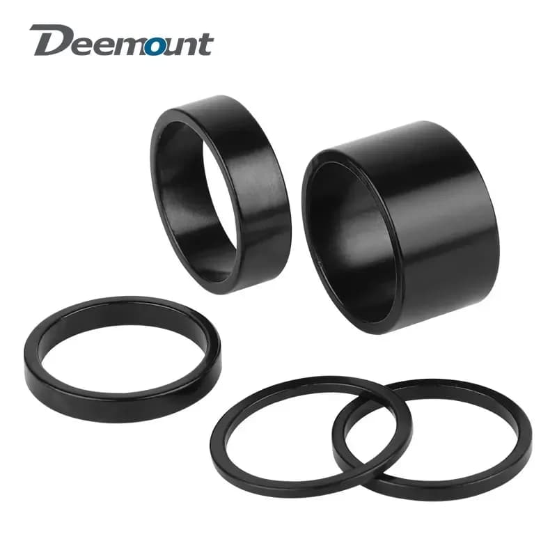 Auricolare per bicicletta distanziale 2 3 5 10 20mm rondella in alluminio per 1-1/8 28.6mm tubo sterzo mtb strada BMX forcella stelo altezza anello di regolazione