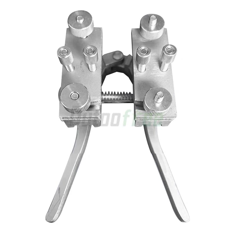 Cintura rotonda in PU Striscia rotonda Cintura triangolare Cintura di trasmissione Accessori per fissaggio Morsetto di collegamento in alluminio ad alta precisione