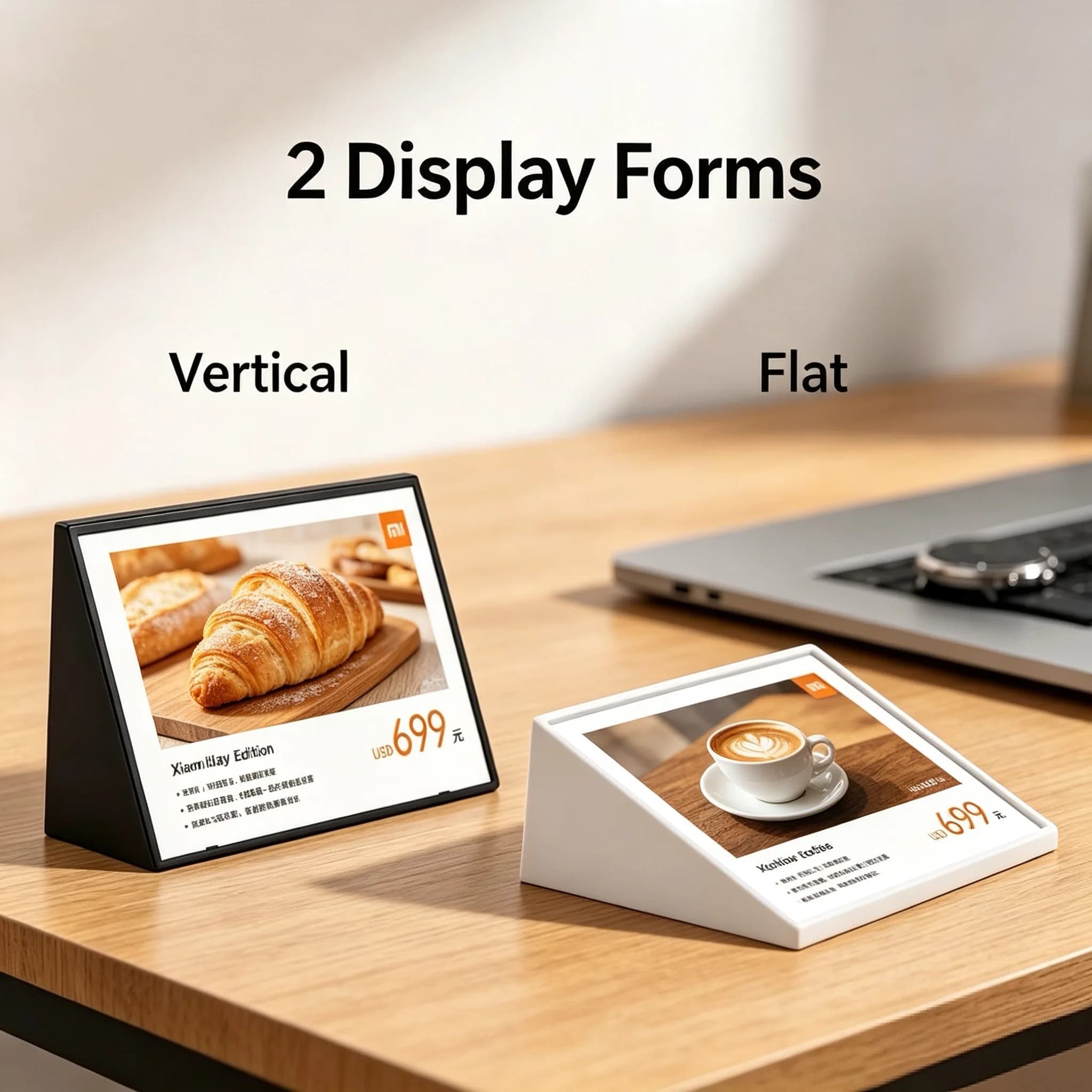 5 Pieces A6 105x148mm Plastic Sign Holder Display Stand Photo Picture Poster Frame Price Label Paper Holder Menu Paper Holder