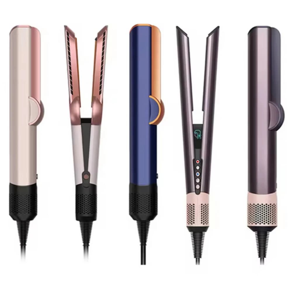 Professional Hair Plate 2 in 1 Fashion, Hair Dryer and Straight Plate with Negative Ions, Long Life Styling Tool