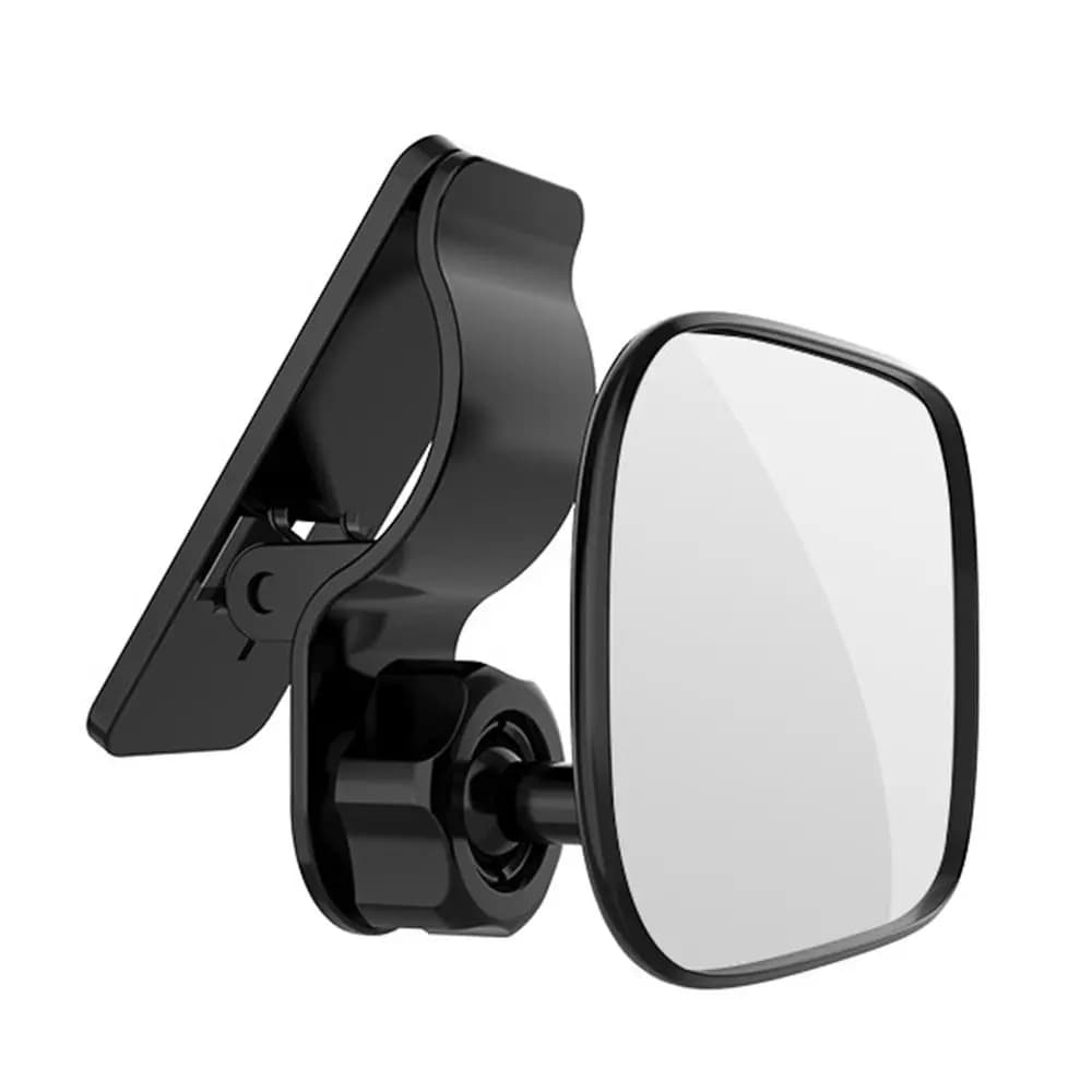Specchio per auto per bambini con rotazione a 360 gradi 2 in 1 Cervo per cartoni animati Clip-On Monitor di sicurezza per bambini Specchio convesso posteriore per auto regolabile universale