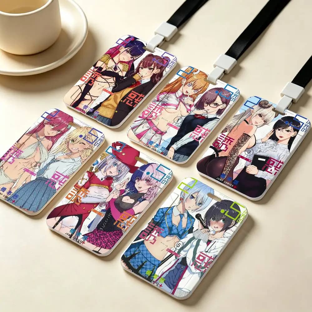 2.5 Dimensional Temptation NFC Contactless Sliding Card Sleeve For Student Cards, Bus Cards, ID Cards, And Work Permits