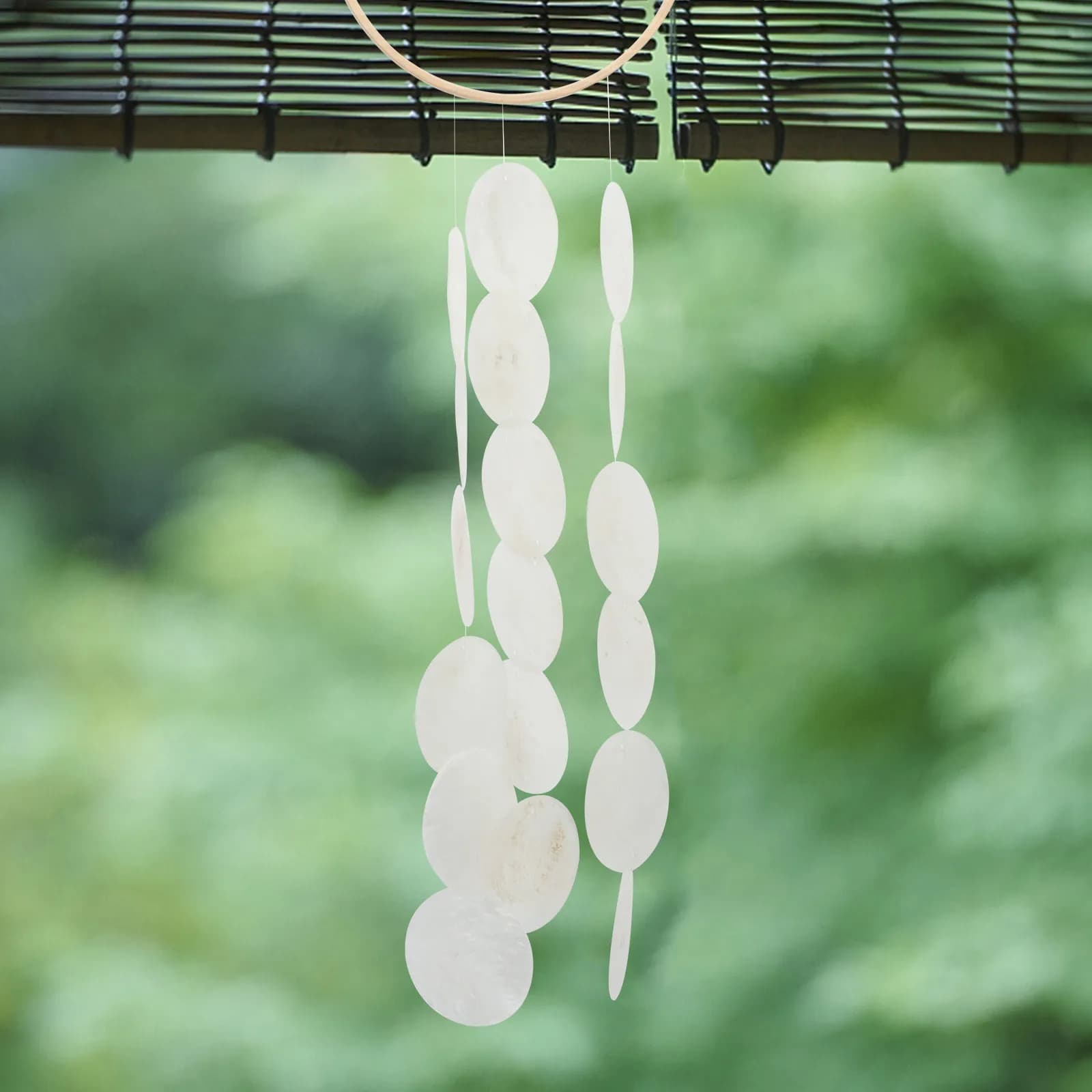 Shell Wind Chime Decoration Creative Chic Style Balcony Yard Garden Pendant Home Outdoor Decorative Bells Wind Chime