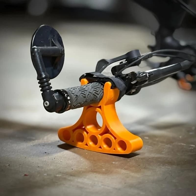 Nuovo supporto per maniglia per manutenzione bicicletta Clip portatile e durevole sul stabilizzatore per supporto per maniglia per bicicletta Stabilizzatore invertito per bicicletta