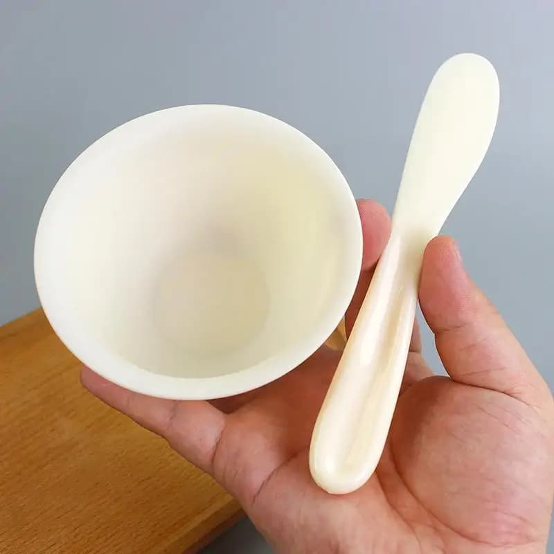New Silicone Face Mask Bowl Mask Stick Big Face Mask Powder Mixing Bowl Spatula Masks Brush DIY Skincare Set Salon Beauty Tools
