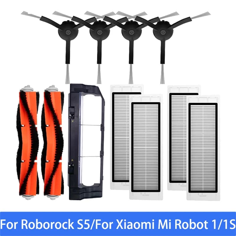 Spazzola laterale principale per Xiaomi Mi Robot 1/ 1S muslimexmuslimex Roboeock E3, S4, S50 S5 aspirapolvere
