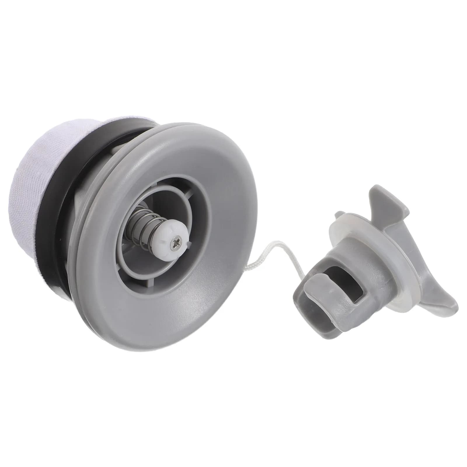 Connettore per Valvola dell'Aria per Gommone, Mini Adattatore per Pompa in Plastica, Accessori per Kayak, Paddle Board, Tavola da Surf e Gommone