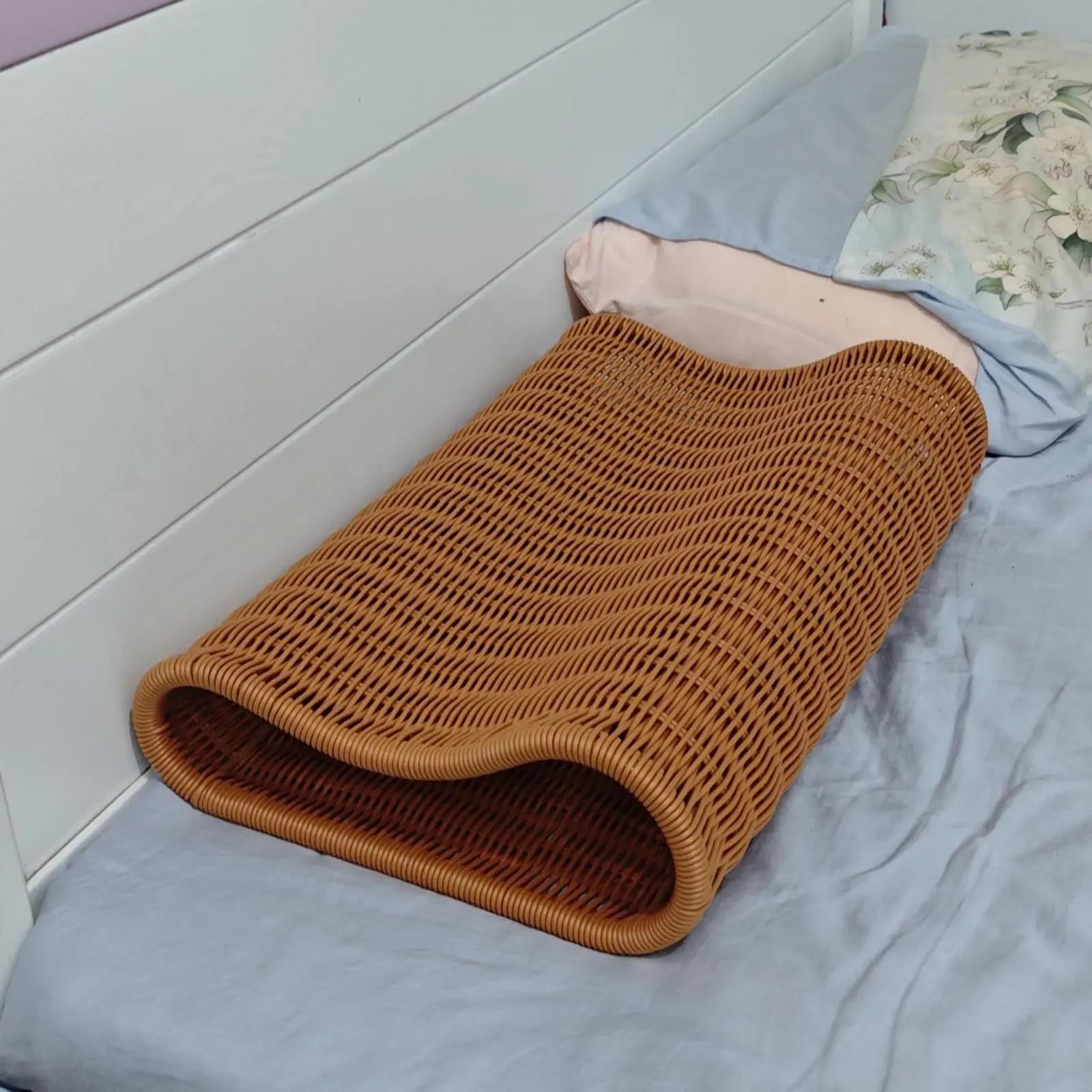 Sauna Pillow Accessory Hollow Design Cervical Support Washable Cooling Pillow for Bedroom Living Room Adults
