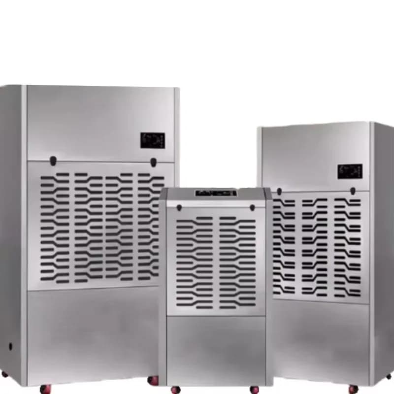 Factory Price Industrial Dehumidifier Machine 100L-1000L/Day Air Dryer for Large Space Warehouse Gym Swimming Pool