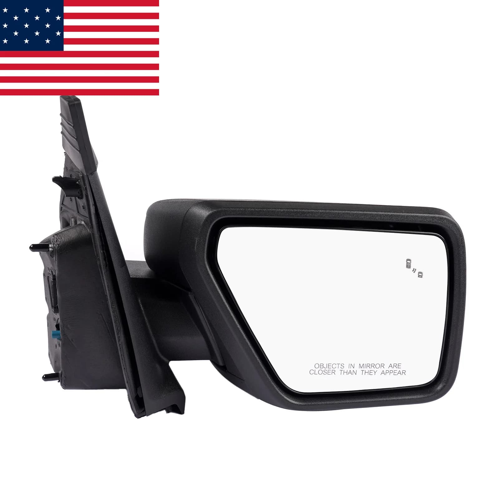 AP03 For 2021-2024 Ford F150 Right Side Door Mirror with Camera & Blind Spot ML3Z17682FA