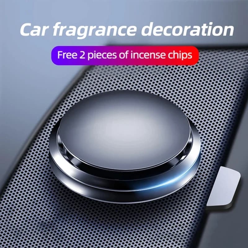 Car Deodorant Solid fragrance Rotating aromatherapy decoration for Audi/Mercedes Benz/BMW/Toyota/Kia and other models with 2 fragrances