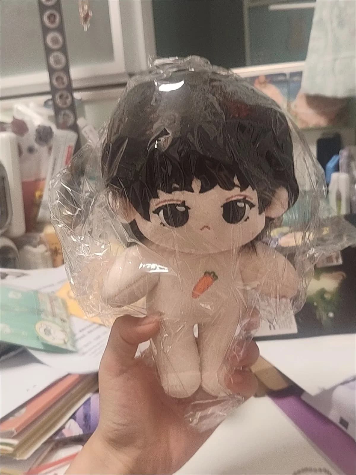 Celebrity Wang Junkai's 20cm Cosplay Cotton Doll Attribute Cute Doll Plush Doll Super Cute Gift