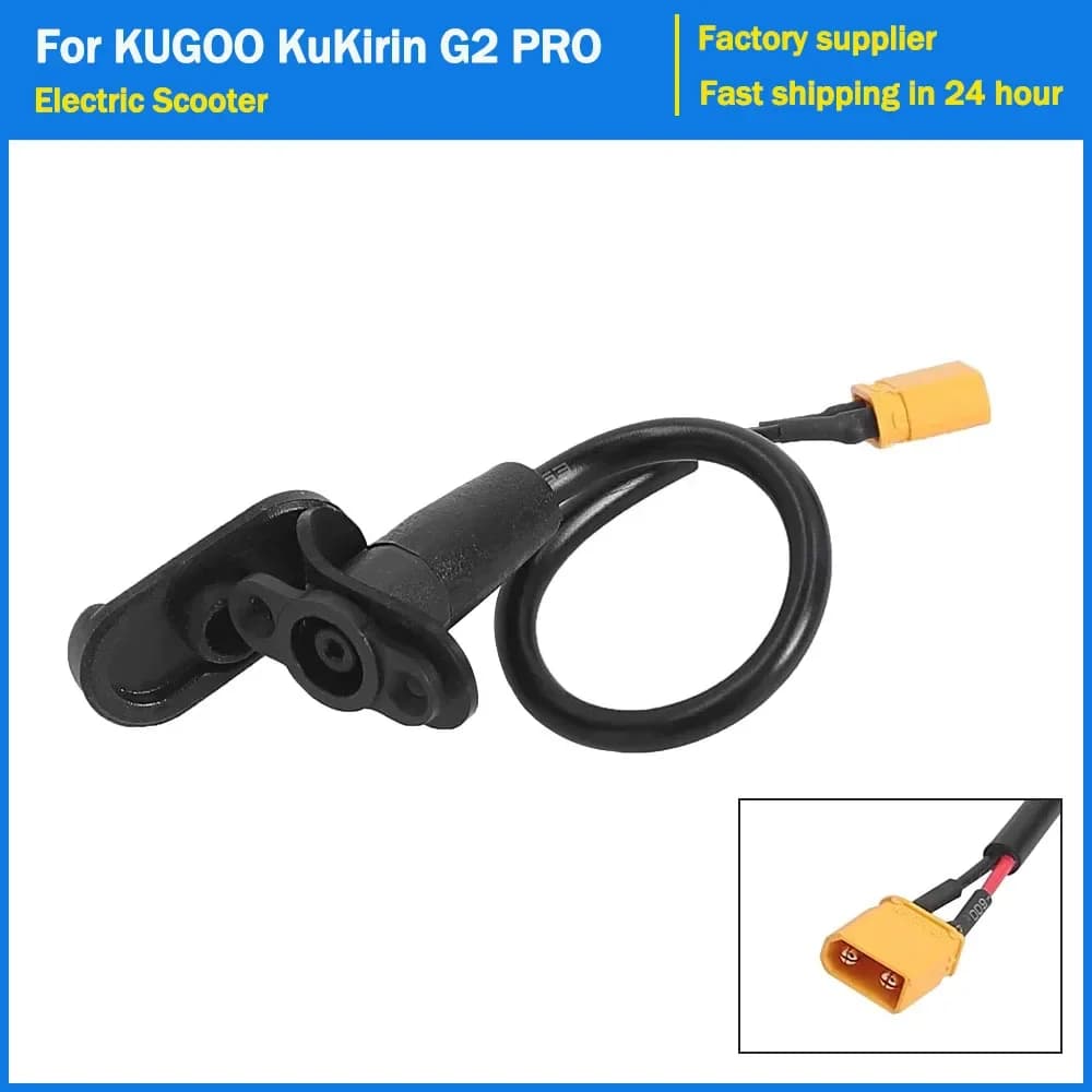 Parte di ricambio dell'interfaccia del caricatore per scooter elettrico per KUGOO Kirin KuKirin G2 PRO Accessori per parti della porta di ricarica per scooter