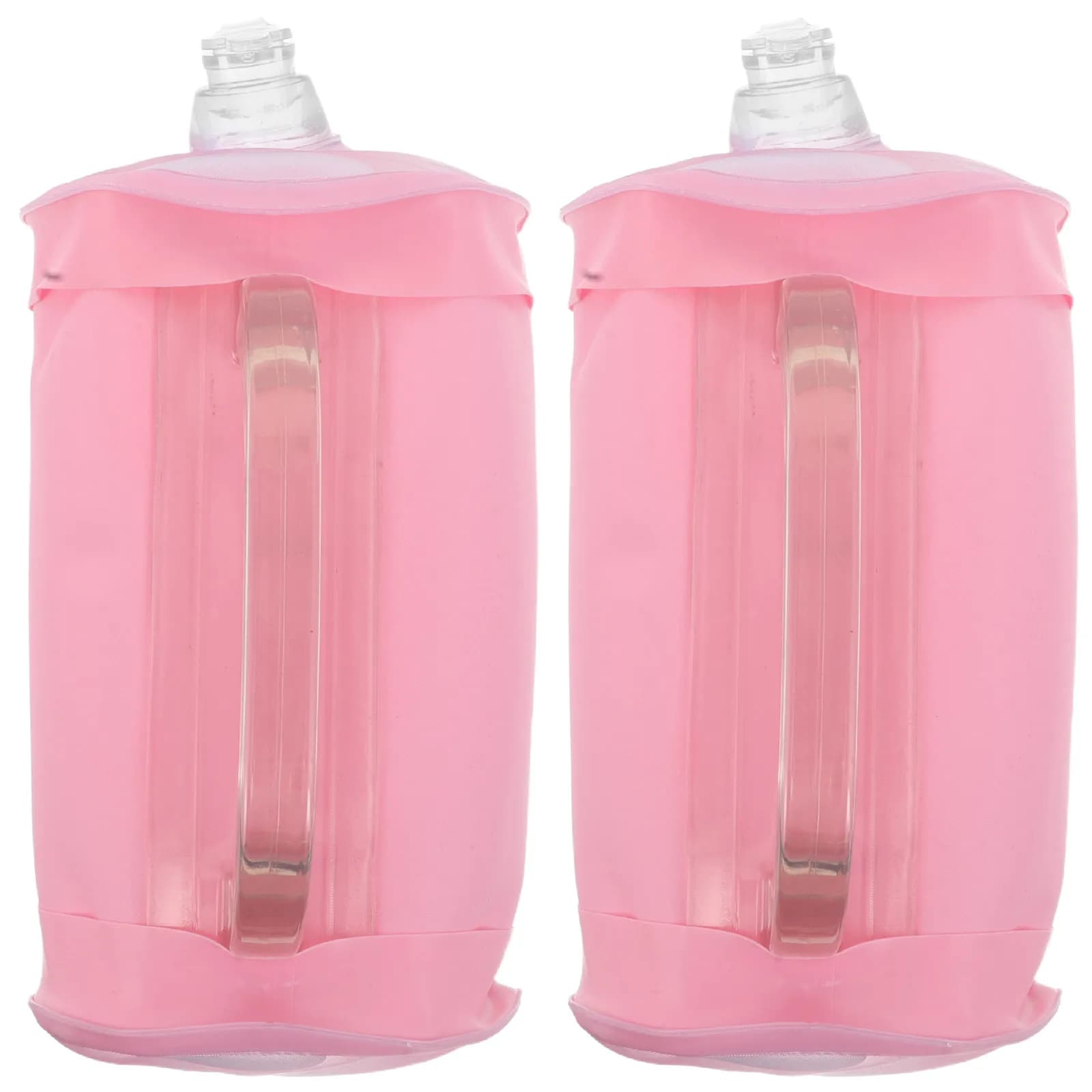 2Pcs Water Filled Dumbbells Adjustable PVC Filling Home Gym Portable Body Shaping Full Body Muscle Training Equipment