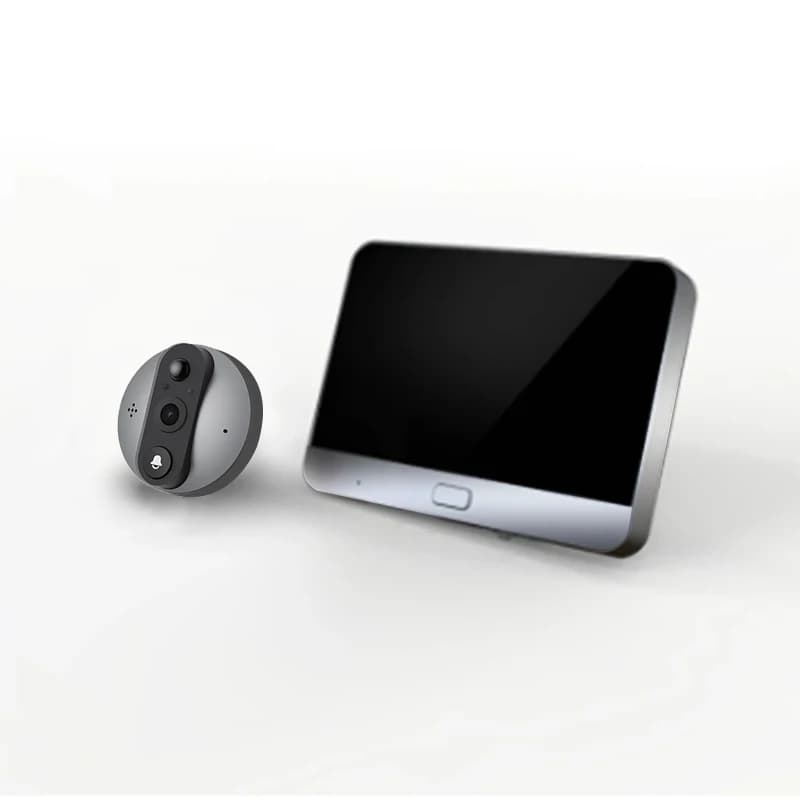 4.3inch Tuya APP WiFi Doorbell Visual Door Peephole Video Door Phone Camera PIR Home Security Wireless Intercom Doorviewer