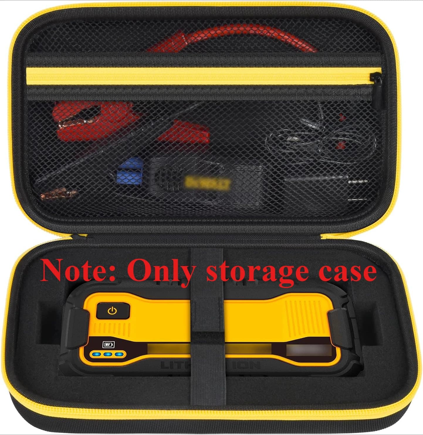 (Only case) DeWalt DXAELJ16 1600 Peak Amp Jump Starter Battery, portable support for bridge