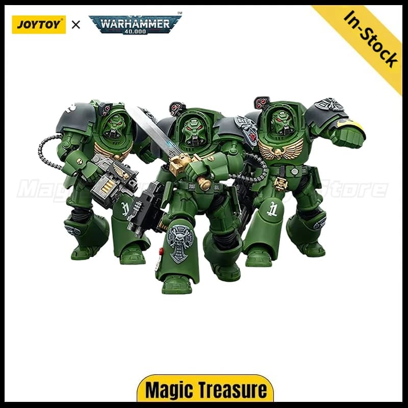 【Disponibile】Collezione di action figure originali JOYTOY Warhammer 40K Salamanders Terminator 1/18