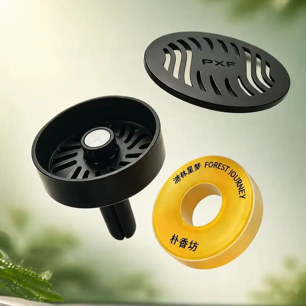 Deodorante Solido per Auto | Decorazione per Bocchetta di Ventilazione | Profumi a lunga durata, disponibili in diverse fragranze | Profumatore per Interni Auto
