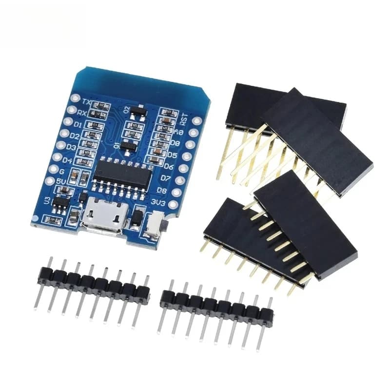 WeMos D1 Mini ESP8266 ESP-12F ESP12 Modulo Scheda di sviluppo WiFi Micro USB 3.3V basato su ESP-8266EX 11 Pin digitali per Arduino