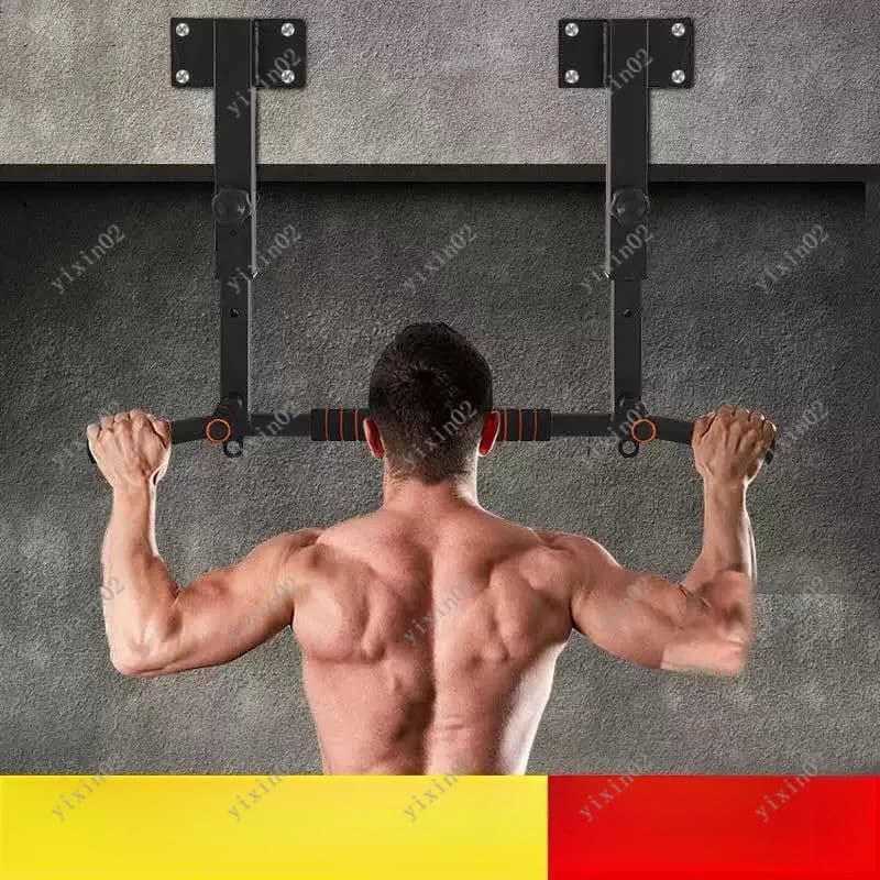 Multifunctional wall traction bar, home fitness equipment for indoor use